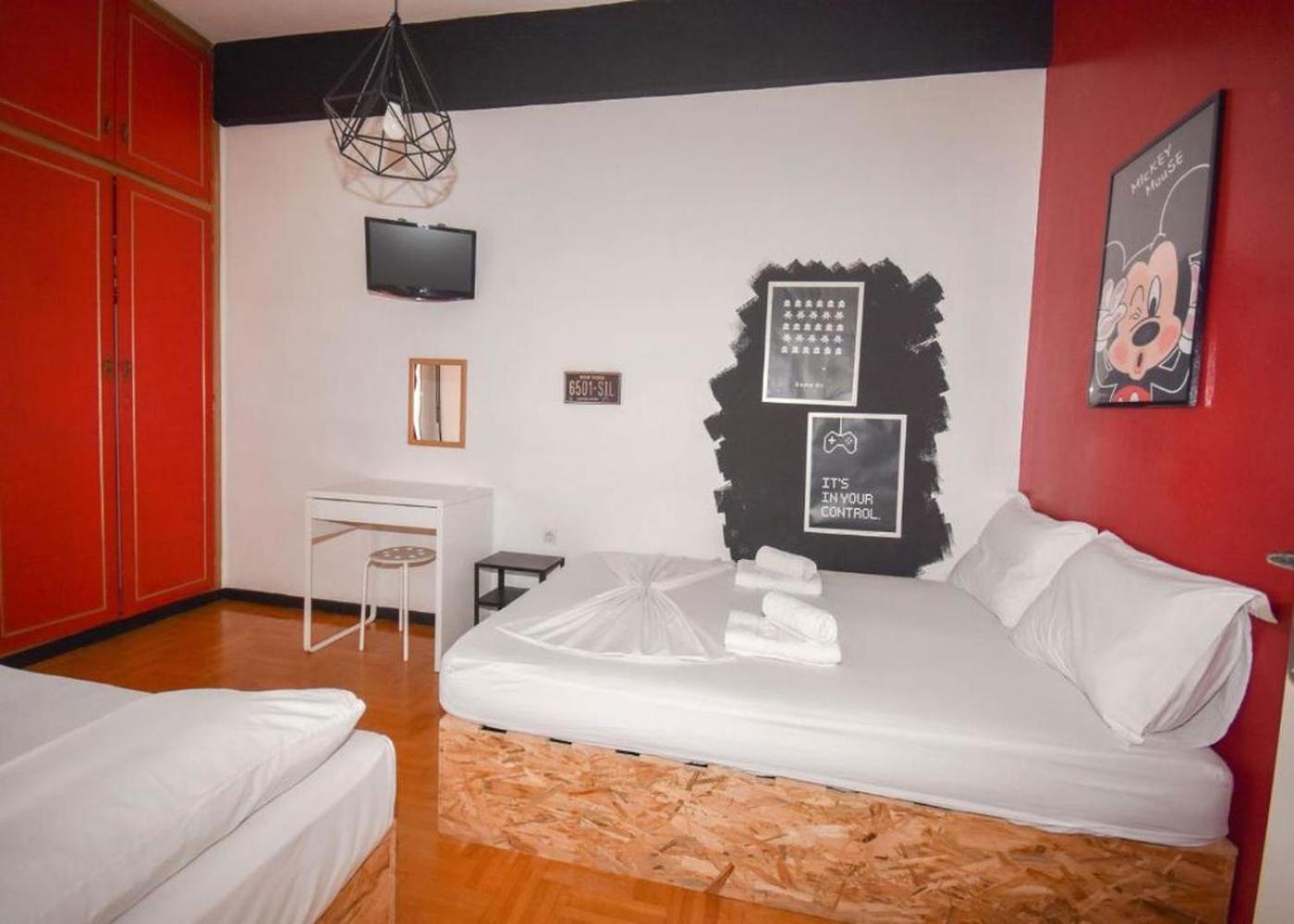Night Stop Automated Hostel #Athens Airport #Downtown #24H Check-In Markópoulon Quarto foto